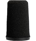 Amazon | SHURE マイクロフォン ウインドスクリーン ブラック A57AWS